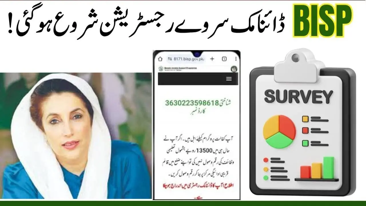 BISP Dynamic Survey Registration 2025 Via Tehsil Office