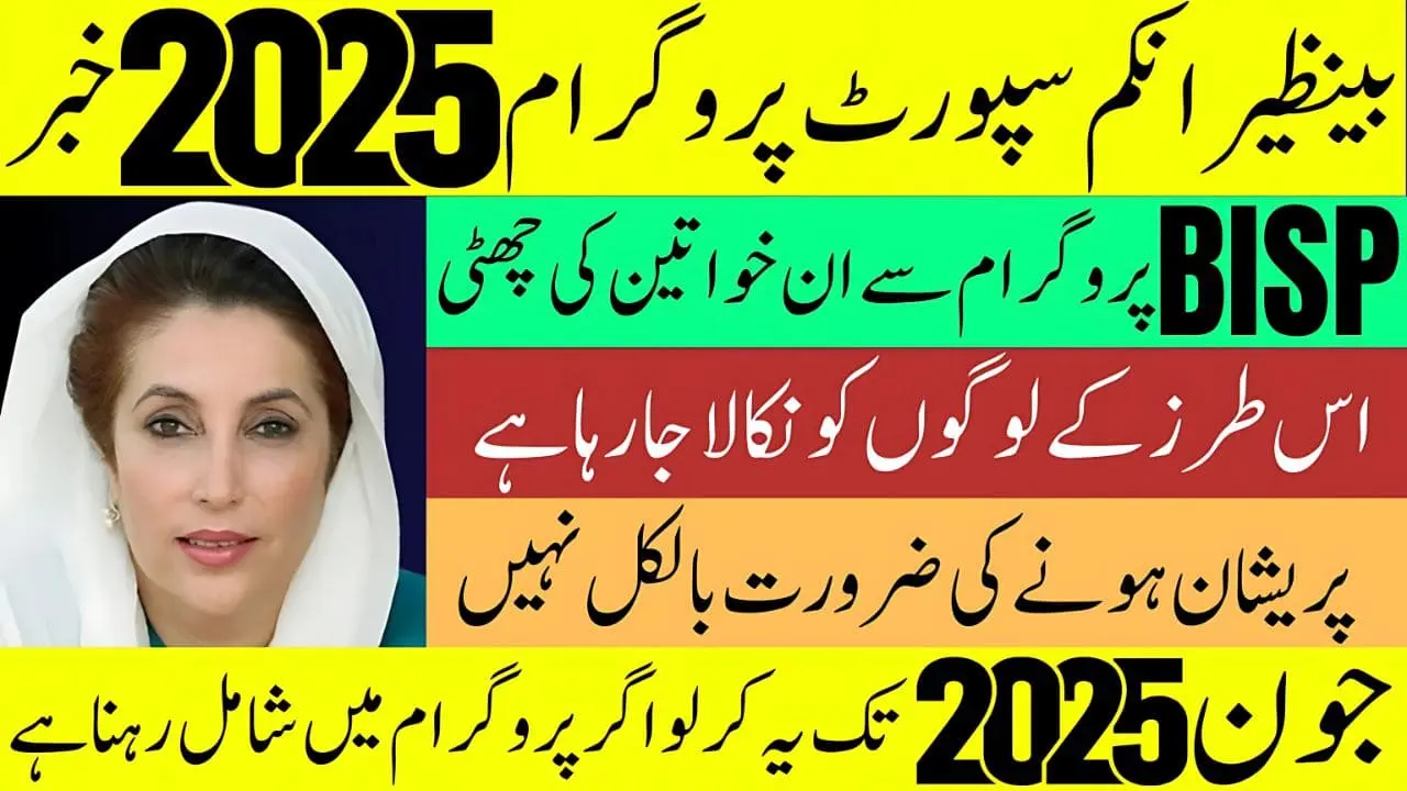 Who Will Be Removed from Benazir Income Support Program